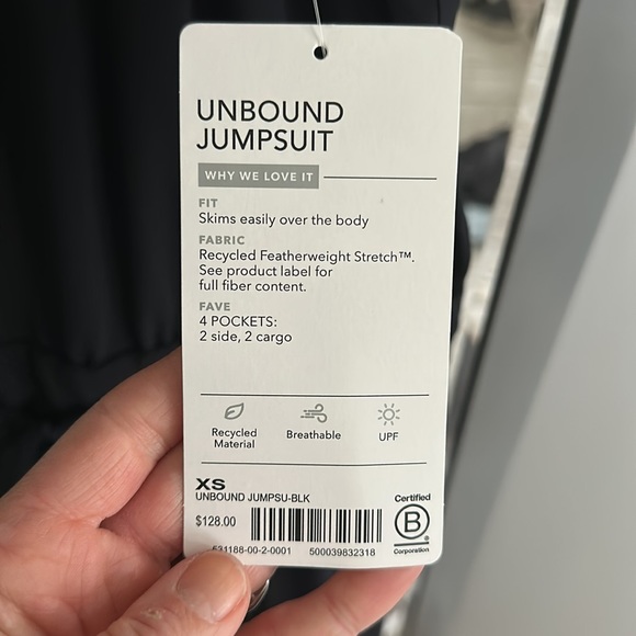 NWT Black Romper - Picture 2 of 3